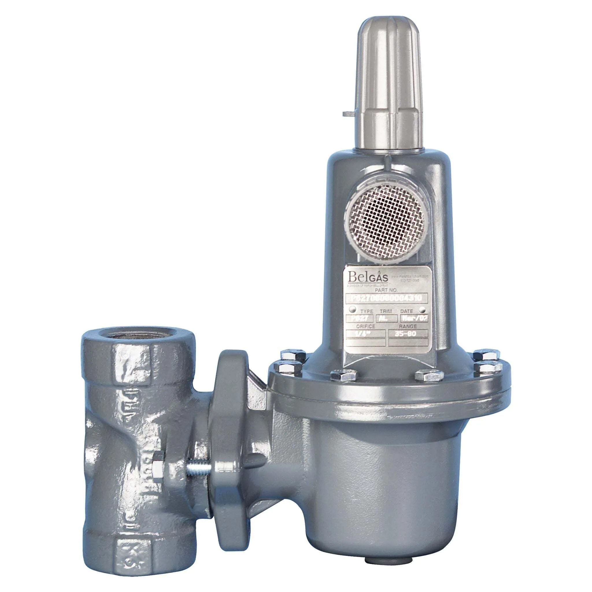 BelGAS P627/R627/F627 High Pressure Regulator - Residential, Light Commercial, & Farm Tap Gas Regulators